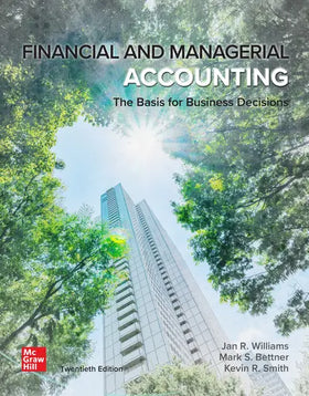 Financial & Managerial Accounting (Connect)