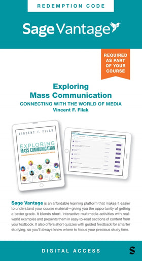 Sage Vantage: Exploring Mass Communication: Connecting with the World of Media, 1e (Vantage)