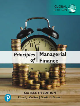 Principles of Managerial Finance, Global Edition 16e (MyLab)