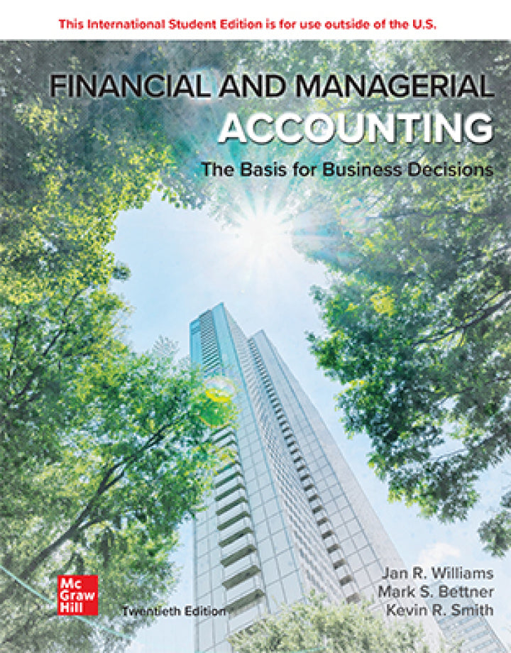 ISE Financial & Managerial Accounting Ed. 20 (ebook)