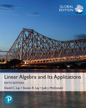 Linear Algebra and Its Applications, 6th edition, MyLab