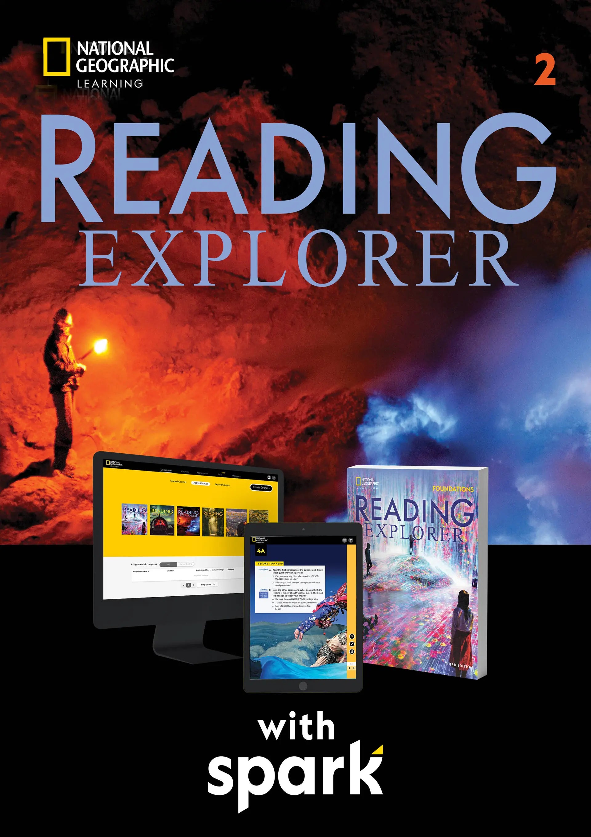 Reading Explorer 2: Spark platform, Instant Access, 3e