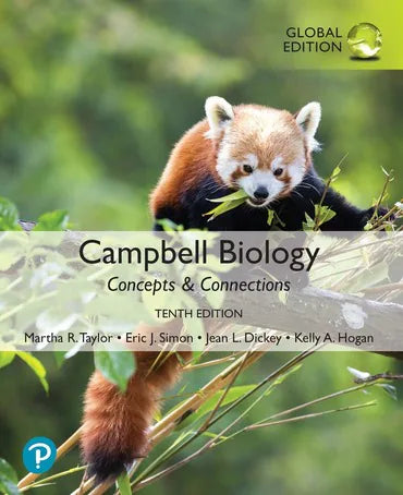 Campbell Biology: Concepts & Connections, Global Edition, 10e (Mastering)
