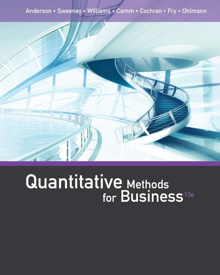 Quantitative Methods For Business