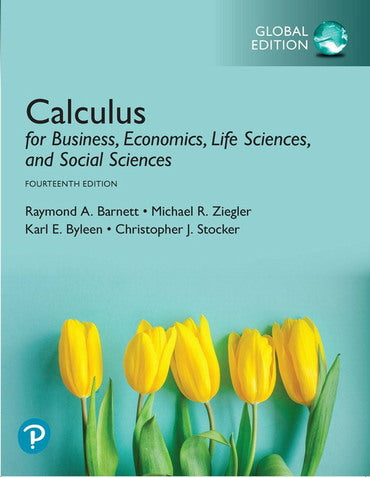 Calculus for Business, Economics, Life Sciences, and Social Sciences, Global Edition - MyLab Mathematics with Pearson eText